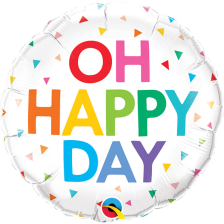 Standard Oh Happy Day Rainbow Confetti